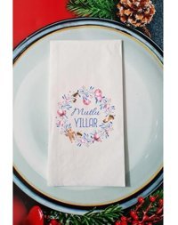 Pekshop Yılbaşı Mottolu Desenli Kağıt Peçete 20'li