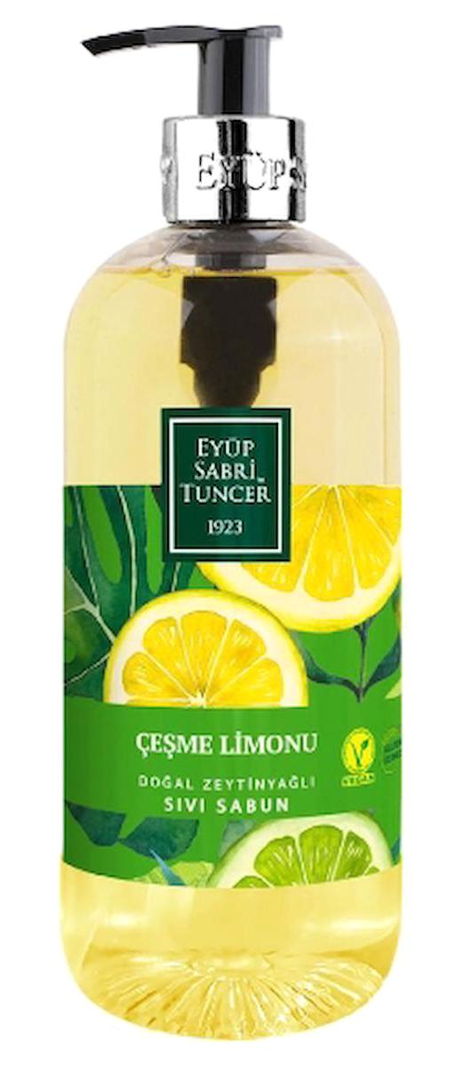 Eyüp Sabri Tuncer Çeşme Limonu Nemlendiricili Vegan Köpük Sıvı Sabun 500 ml 24'lü