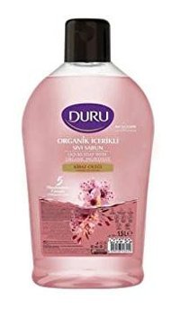 Duru Kiraz Çiçeği Nemlendiricili Organik Köpük Sıvı Sabun 1.5 lt Tekli