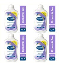 Activex Sensitive Nemlendiricili Antibakteriyel Köpük Sıvı Sabun 1.5 lt 4'lü