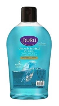 Duru Okyanus Tazeliği Nemlendiricili Organik Köpük Sıvı Sabun 1.5 lt 4'lü