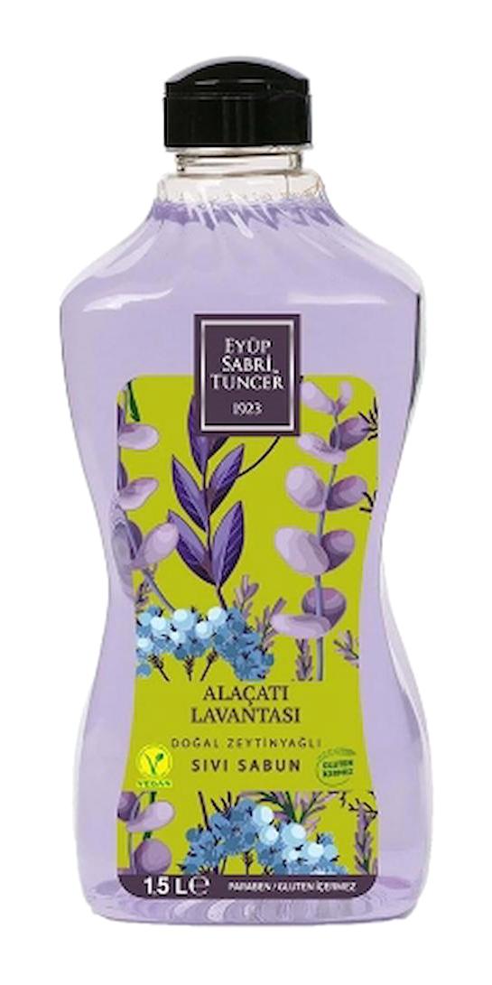 Eyüp Sabri Tuncer Alaçatı Lavantası-Zeytinyağlı Nemlendiricili Vegan Köpük Sıvı Sabun 1.5 lt 12'li