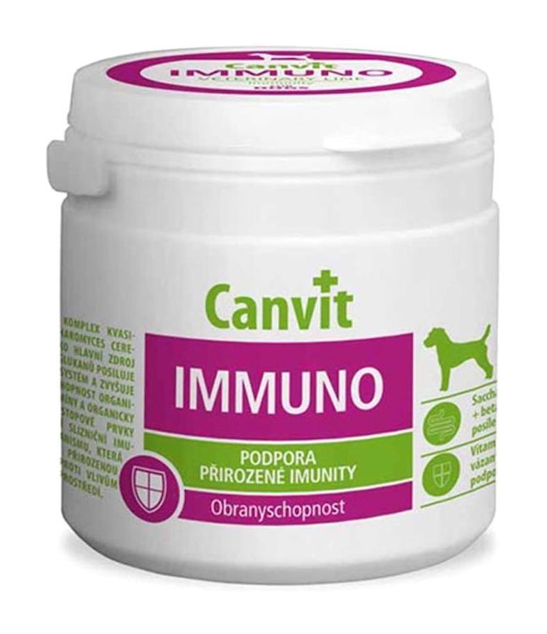 Canvit immuno D Vitamini C Vitamini B Vitamini Köpekler İçin 100 gr Yem Köpek Vitamini