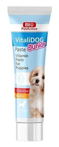 Bio Pet Active Vitalidog Paste D Vitamini Glucosamine Köpekler İçin Kemik Eklem 100 ml Macun Köpek Vitamini