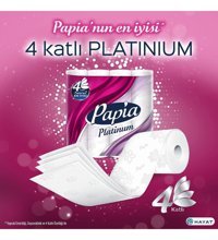 Papia 4 Katlı 64'lü Rulo Tuvalet Kağıdı