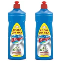 Bingo Limon Kokulu El Bulaşık Deterjanı 2x675 ml