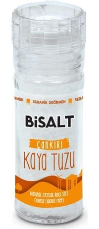 Bisalt Çankırı İyotsuz Kristal Kaya Tuzu Değirmen 110 gr
