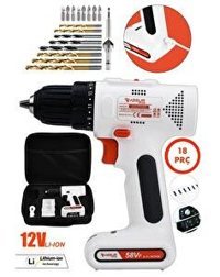 Assur Plus 12 V 2 Ah Kömürsüz Darbeli Akülü Vidalama Makinesi