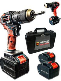 Germany Style Grm9007 48 V 5 Ah Kömürsüz Darbeli Çift Akülü Vidalama Makinesi