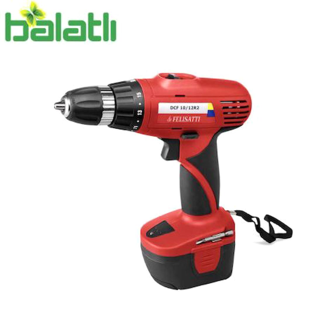 Felisatti Dcf10/12R2 12 V 1.2 Ah Çift Akülü Vidalama Makinesi