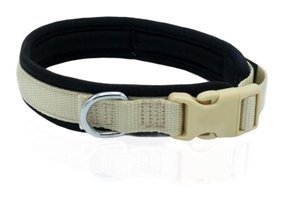 Doggie Ayarlanabilir 35-45 cm Boyun Köpek Tasması Krem