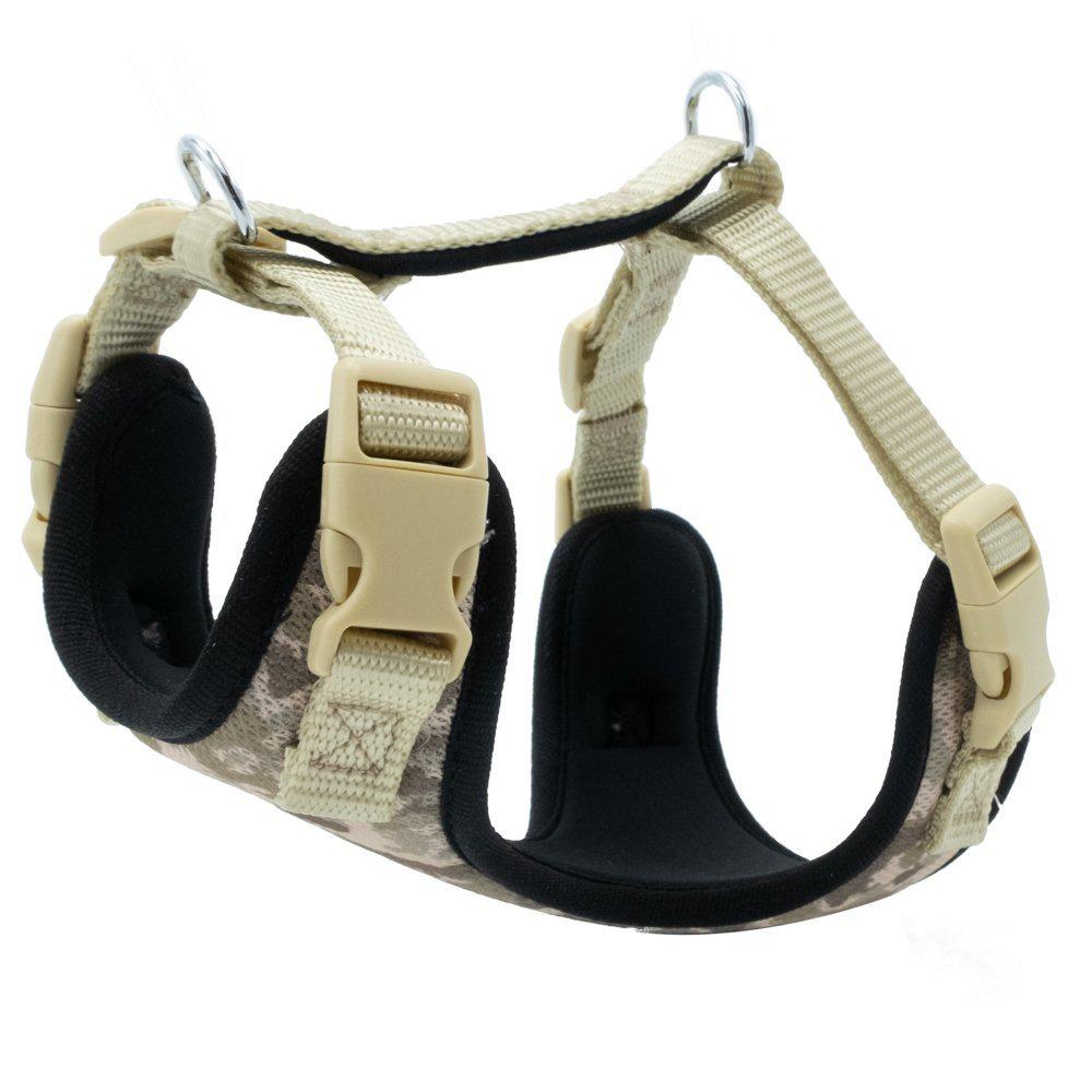 Doggie Ayarlanabilir 35-45 cm Göğüs Köpek Tasması Haki