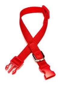 Doggie Ayarlanabilir 20-30 cm Boyun Köpek Tasması Kırmızı