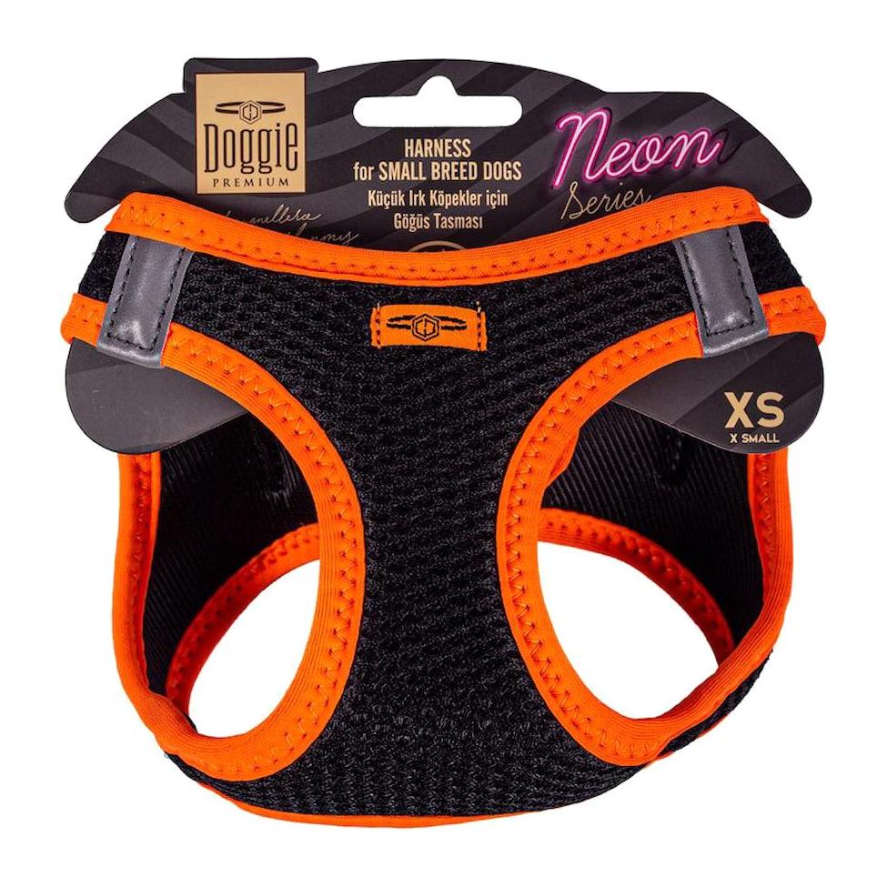 Doggie Ayarlanabilir 30-34 cm Göğüs Köpek Tasması Turuncu