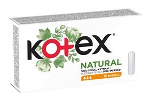 Kotex Natural Normal Tampon 16'lı