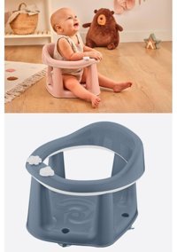 Flosoft Plastik 13 kg Kapasiteli Tekerleksiz Oturaklı Mama Sandelyesi Mavi
