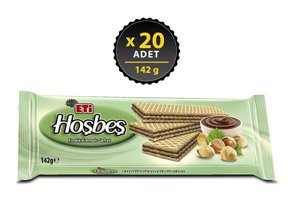 Eti Hoşbeş Fındık Kremalı Gofret 20x142 gr