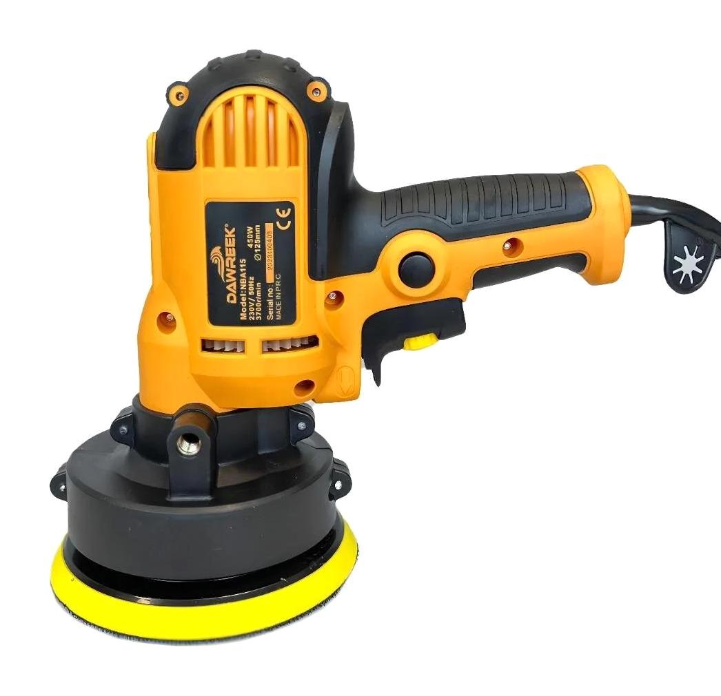 Dawreek DWE 450 W 3700 devir/dk 125 mm Disk Kablolu Pasta Cila Elektrikli Polisaj Makinesi
