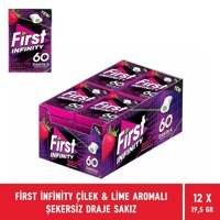 First Infinity 60 Dakika Çilekli Sakız 12'li 1 Adet