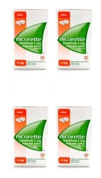 Johnson Nicorette Meyveli Sakız 30'lu 4 Adet