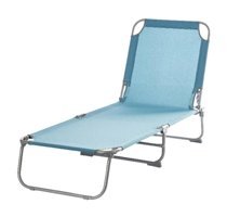 GoodHauStore Metal Katlanır Şezlong Su Yeşili