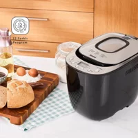 Homend Breadfast 1503H Tek Hazneli 3 Karıştırıcılı Zaman Ayarlı 550 W Inox Ekmek Yapma Makinesi