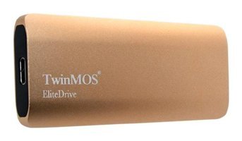 Twinmos Elite Drive 512 GB USB 3.2 Harici Harddisk Gold
