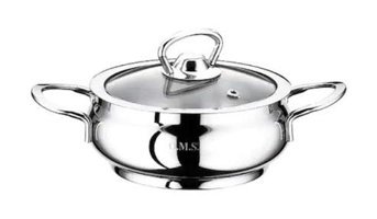 O.M.S 2 Parça 12 cm Teflon Basık Tencere
