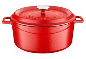 Lava Spring 2 Parça 28 cm Cam Tencere