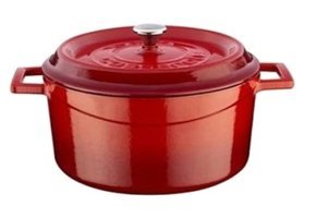 Hosse 2 Parça 20 cm Döküm Derin Tencere