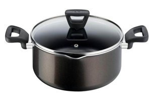 Tefal Titanium 2 Parça 16 cm Çelik Derin Tencere