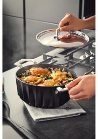 Emsan Diagon 2 Parça 24 cm Granit Derin Tencere