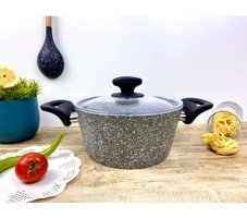 Evita 2 Parça 24 cm Alüminyum Derin Tencere