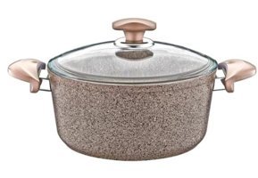 Oms Collection 2 Parça 18 cm Emaye Derin Tencere