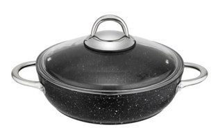 Neva N3110 2 Parça 24 cm Paslanmaz Çelik Basık Tencere