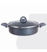 Aldora 2 Parça 28 cm Granit Basık Tencere