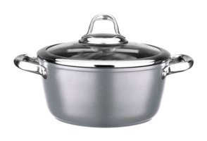 Leggno Master Titanium 2 Parça 24 cm Emaye Tencere