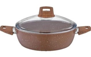 Kahramanlar 3087 2 Parça 28 cm Alüminyum Tencere