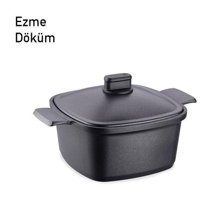 Korkmaz Casterra 2 Parça 20 cm Döküm Tencere