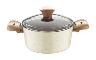 Brioni ER-130 2 Parça 20 cm Granit Derin Tencere