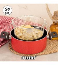 Meşeler 2 Parça 24 cm Teflon Tencere