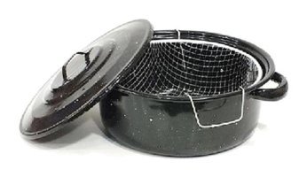 Essan 2 Parça 24 cm Emaye Tencere