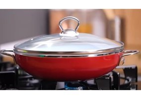 Bonera 2 Parça 30 cm Emaye Tencere
