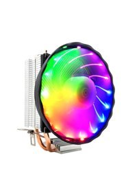Coolmoon Sessiz 4 Pin Fan Soğutmalı RGB İşlemci Soğutucu