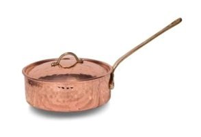 Turna Bakır No:3 1 Parça 24 cm Çelik Tencere