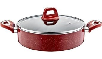Kahramanlar KAH3153 2 Parça 32 cm Teflon Basık Tencere