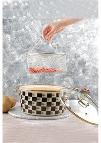 Paçi 2 Parça 22 cm Granit Tencere