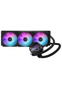 Asus ROG Ryuo III 360 Bakır Borulu Sessiz 4 Pin 3 Fanlı Sıvı Soğutmalı RGB Masaüstü İşlemci Soğutucu