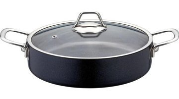 Evimsaray Zest Gusto 2 Parça 36 cm Granit Basık Tencere