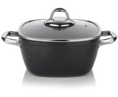 Schafer Gastronomie 2 Parça 24 cm Paslanmaz Çelik Derin Tencere